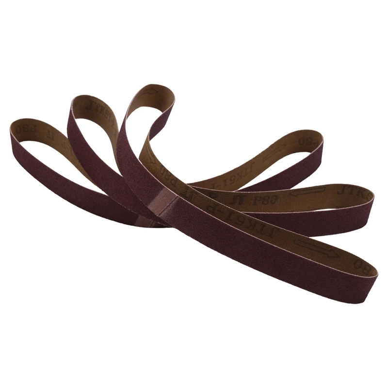 

15 шт. абразивных лент из оксида алюминия 1x30 дюймов, сверхпрочные, многоцелевые, для ленточно-шлифовальных машин