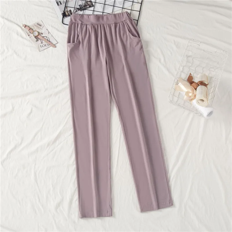 Ladies Pantalones New Cotton Sleep Pant For Women Autumn Winter Home Pants Casual Large Size Nightwear Pajamas Trousers M-3XL