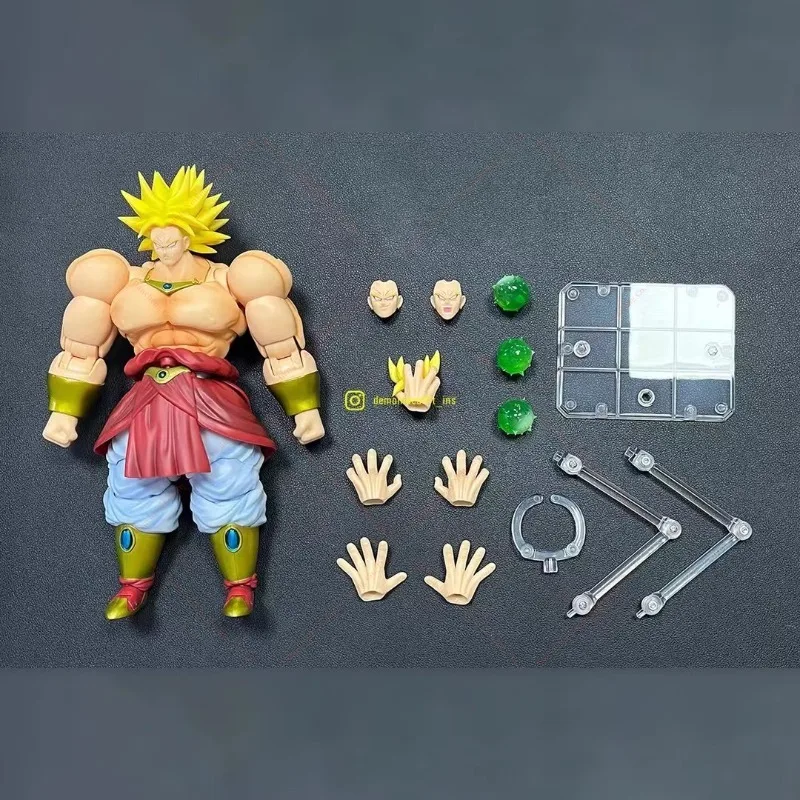 Demoniacal Fit Dragon Ball Z SHF Super Saiyan SSJ Legendary Berserker Broly Broli Anime Action Figure Model Toys