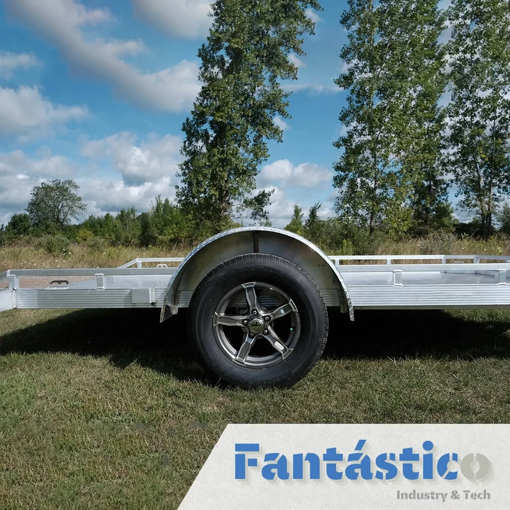 Aluminum Tilt Trailer Single Axle 12ft/14ft/15ft