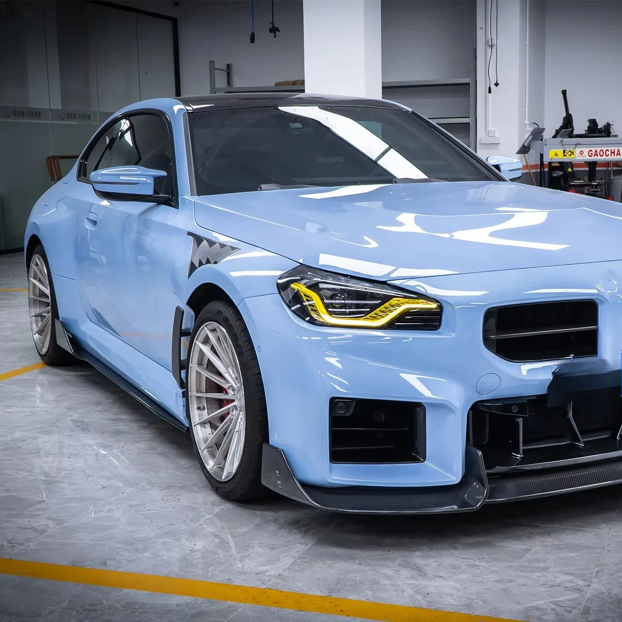 N Style Soundproof Dry Carbon Front Mudguard for G42 M2 M240i 2023-2026 Noise Reduction Replacement Parts 4