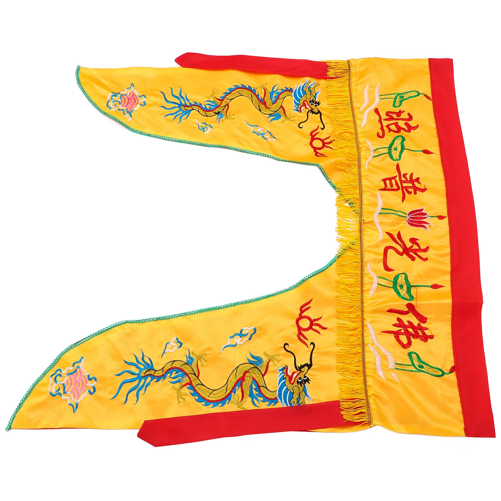 

Buddhist Accessory Embroidery Cover Fine Craftsmanship Suitable As Gift Full of Buddhism Spirit Decorative Cloth for Temple Or