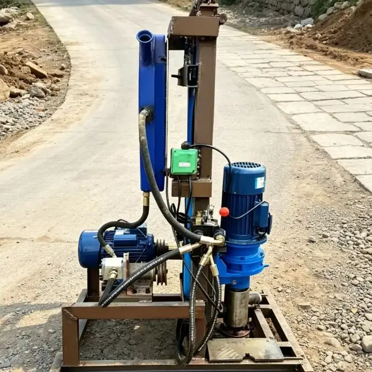 Customized Water Well Drilling Rig, New Mini Drilling Equipment, Drilling & Boring Machine, Shallow Layer Drilling Machinery