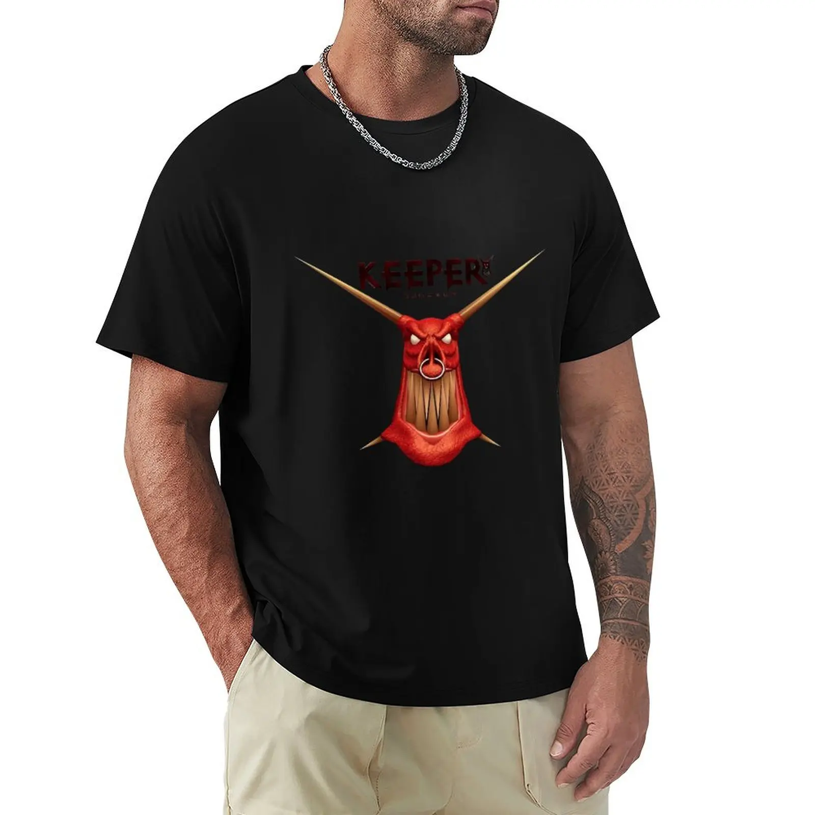 dungeon keeper T-Shirt Running Performance Short Sleeve Tee