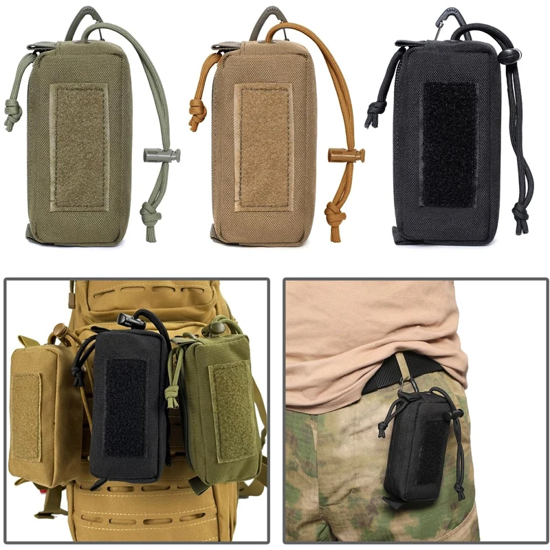 Multifunctionele Opbergtas Portemonnee Riem Holsters Houder Tactische Kleine Taille Pak Reis Campingtas