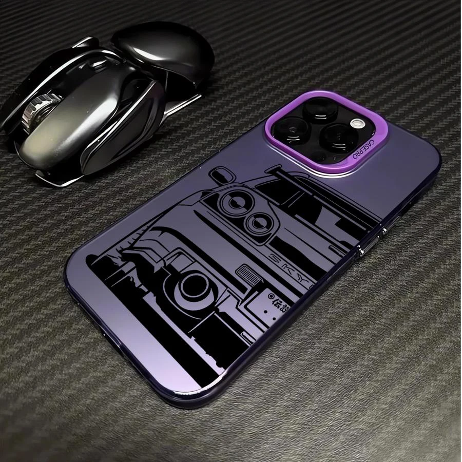 JDM Dream Car Cool Phone Case for Oppo A3x A60 A79 A98 A1 A78 A58 A38 A18 A57 A76 A36 A17 A94 A74 A55 4G 5G Matte Back Cover