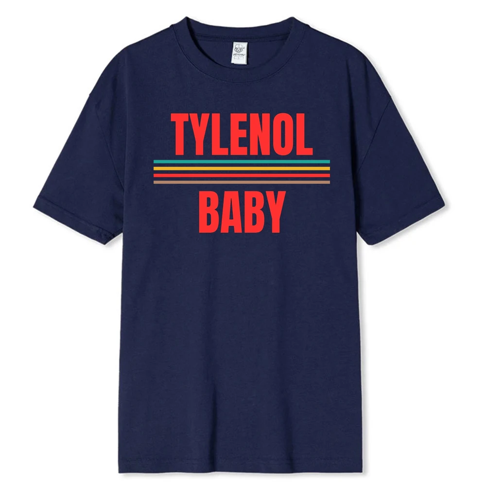 Tylenol الطفل تي شيرت ريترو تصميم مضحك قميص للتسامي والطباعة Tylenol التوحد النساء الرجال تي شيرت الجرافيك بلايز تيز #2