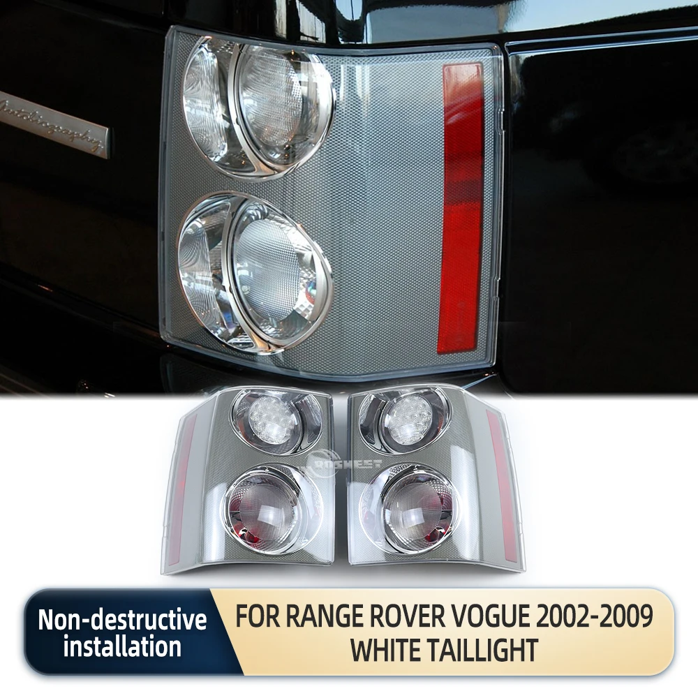 

Rear Bumper Taillight For Land Rover Range Rover Vogue 2002-2005 2006 2007 2008 2009 L322 Brake Signal Tail Lamp Car Accessories