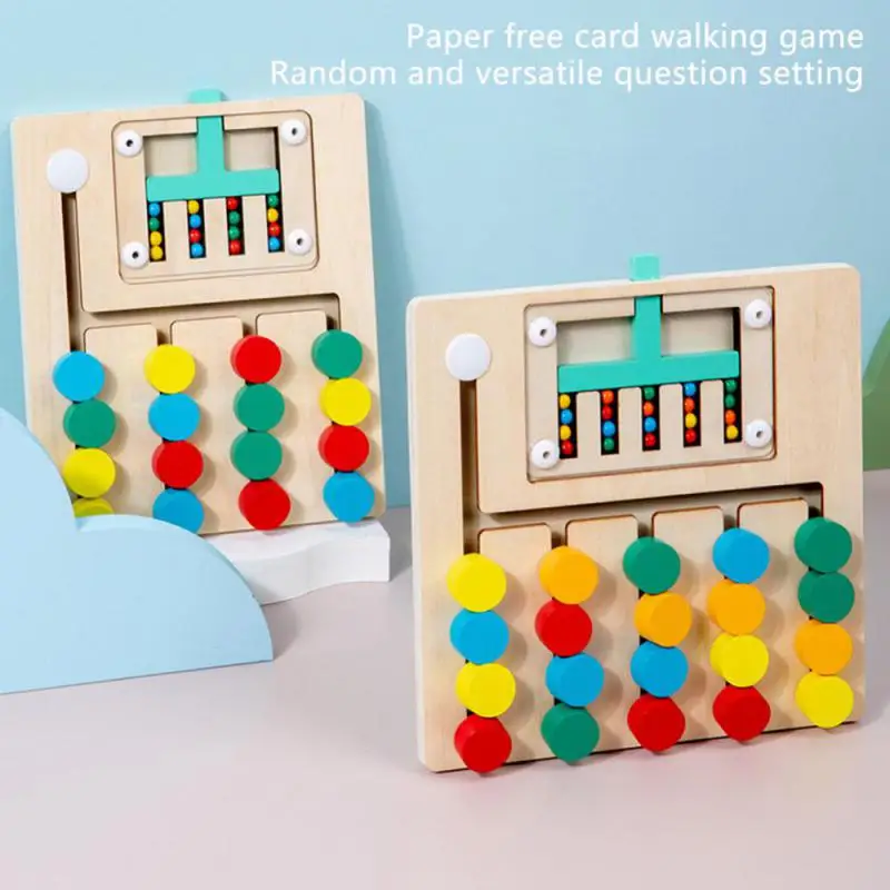 

Wooden Marble Game For Cognitive Intelligence Development Early Education Improving Hand-eye Coordination