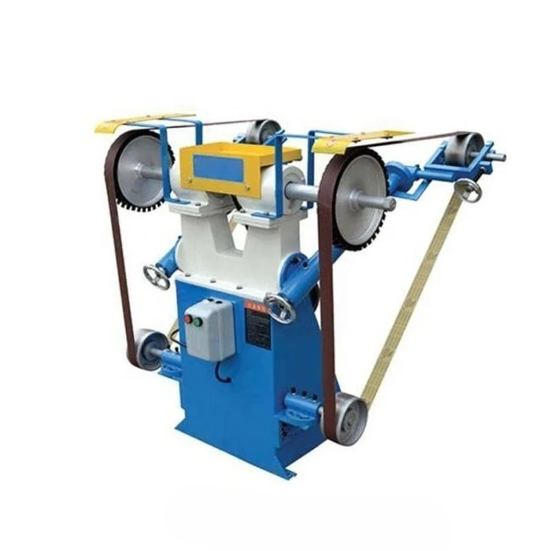 

Two-station grinder grinder for metal surface grinding