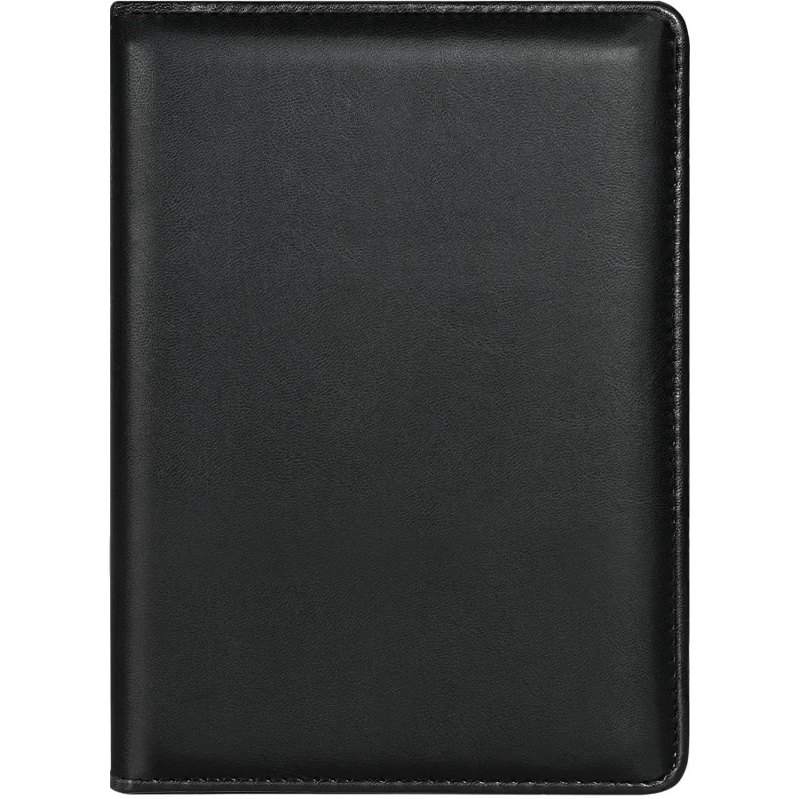 Padfolio Portfolio Binder Mini Padfolio Portfolio Binder 5x8 لوحة الكتابة القانونية A5 مجلد منظم المستندات للرجال والنساء Bla