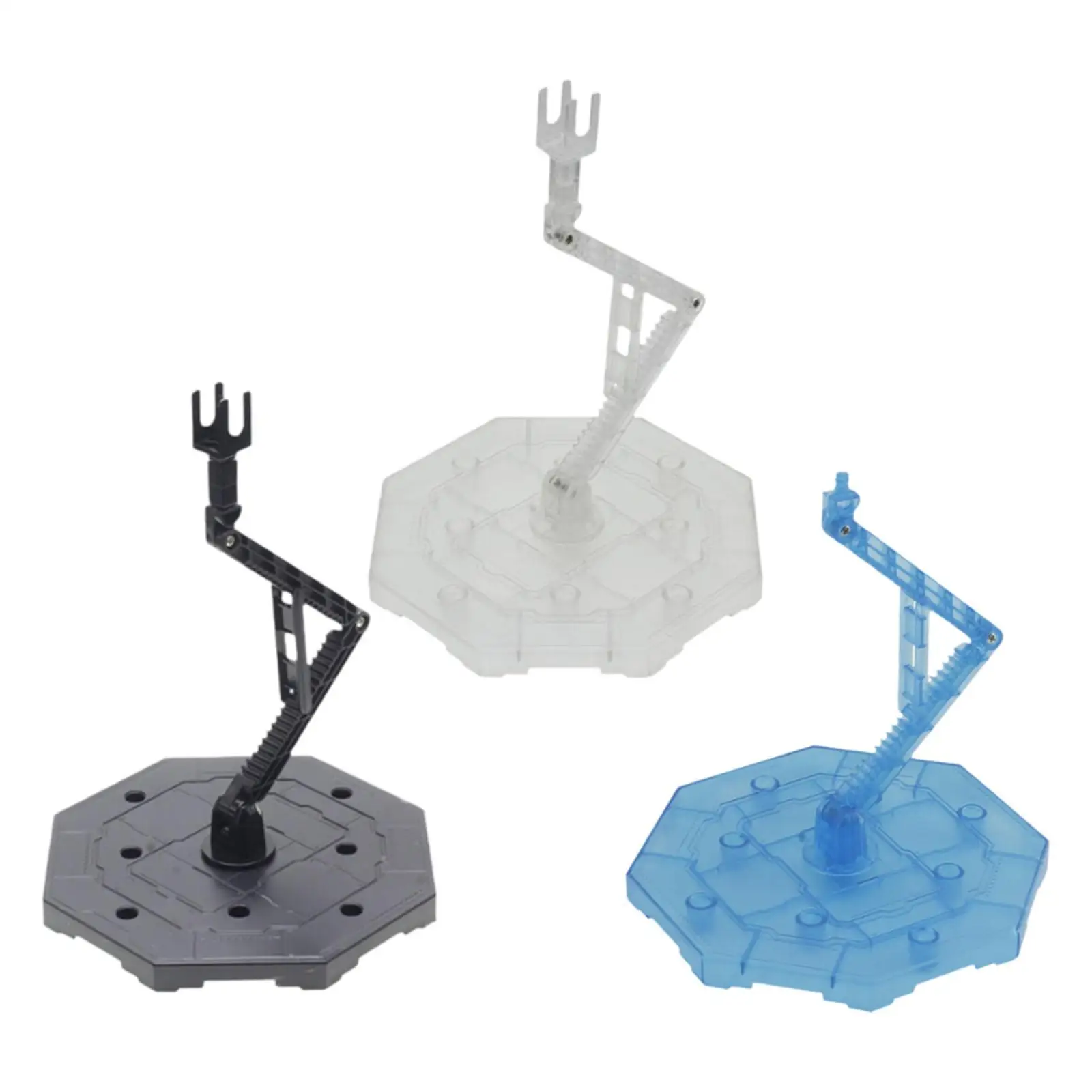 Présentoir de Base de figurine d'action, Support de modèle robuste et Stable et réglable, Support de modèle de poupée pour poupée 1/100