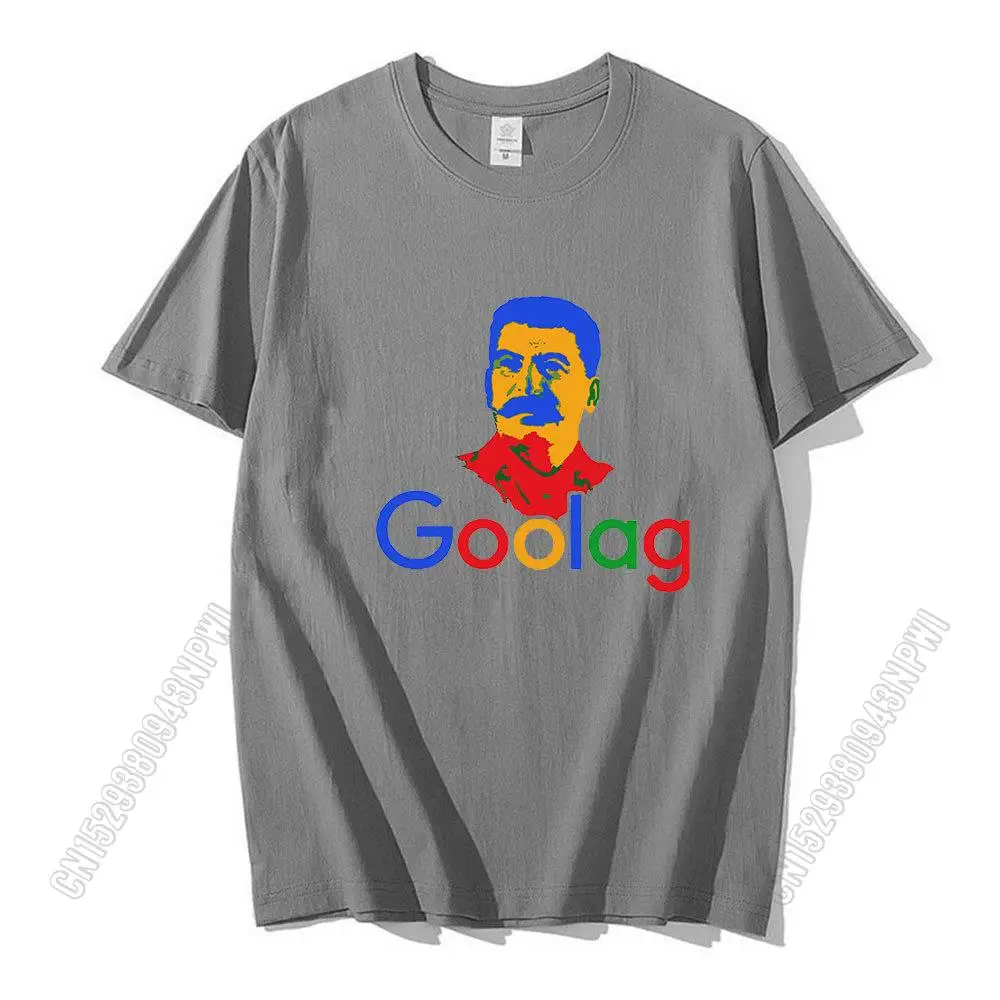 2024 New Goolag Ussr Stalin Artsy Awesome Artwork Drawing Couple T-Shirts Graphic Comfortabled Tee Oversized Cotton Streetwears