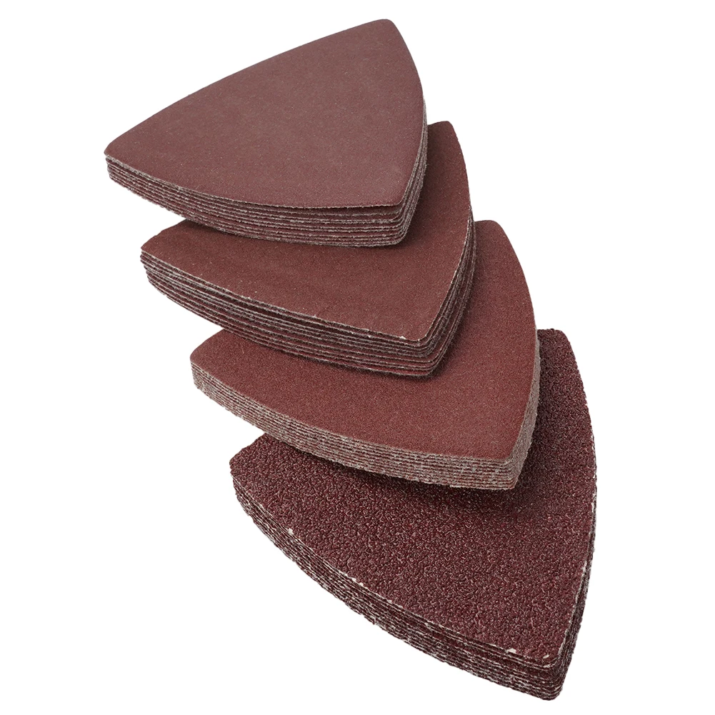 

Air Tool Accessories Sanding Pad Sanding Disc Abrasives Hook & Loop Multi Tool Triangle Sandpaper Aluminum Oxide