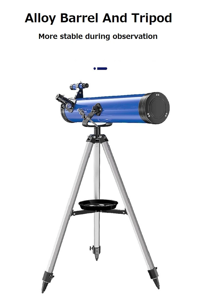 Telescopio astronómico HD de gran apertura F36050, telescopio astronómico espacial Monocular para exteriores con trípode portátil