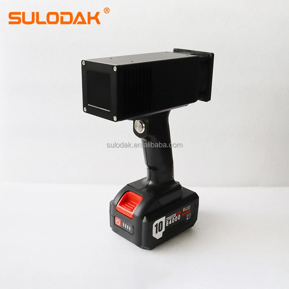 Lanyuxuan 100W Rechargeable UV Curing Lamp Detecting Car Paint Scratches Damage Car Paint Used Car Inspection Damage Assessment