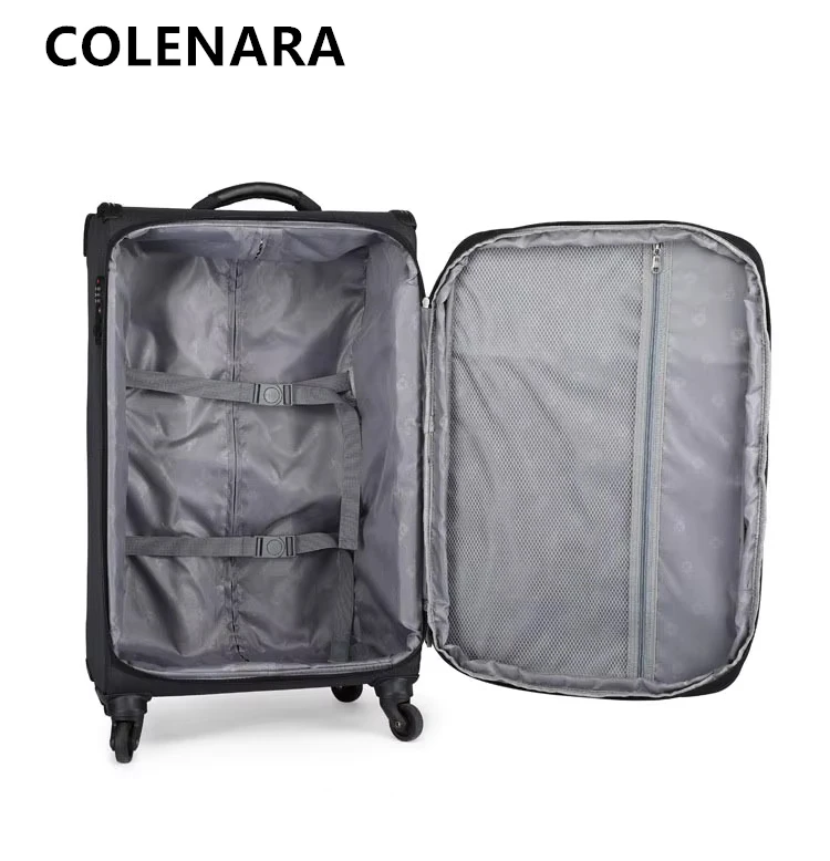 COLENARA Large Capacity Suitcase 20 Inches Oxford Cloth Boarding Box 24