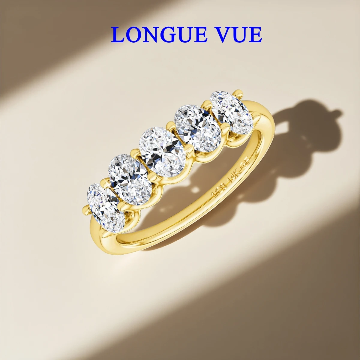 

Настоящее 14-каратное золото, кольцо с пятью камнями, обручальное кольцо, овальные кольца с муассанитом для женщин, ювелирные изделия для помолвки, подарок