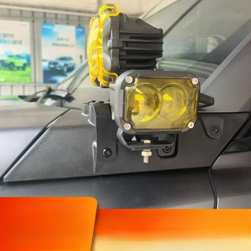 OEMBracket Spotlight Bracket Cover Spotlight Bracket A-pillar Super Bright External Appearance Modification Accessories