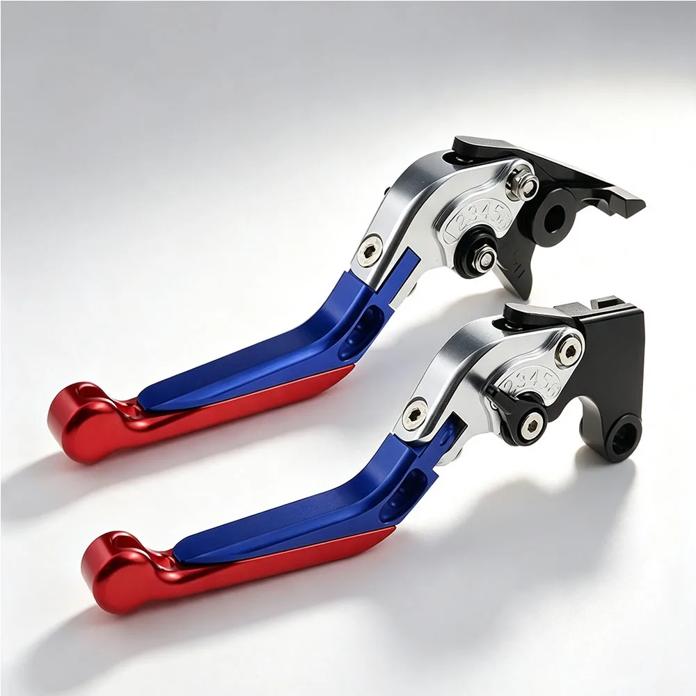 For Royal Enfield Meteor Hunter Bullet Classic 350 2021-2024 Brake Clutch Levers CNC Aluminum Adjustable Folding Set Kit view 4