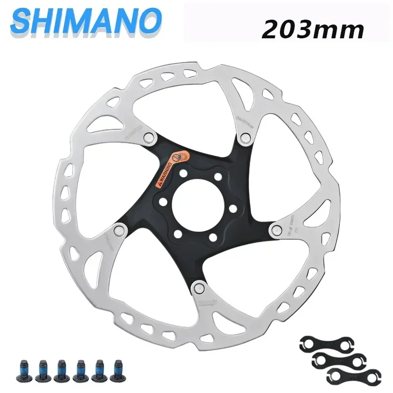 SHIMANO SLX SM RT76 Brake Disc 6 Bolt Disc Rotor 160/180/203MM SLX M7000 M6000 MT200 M375 6 Bolt For MTB Bike Accessories Disc