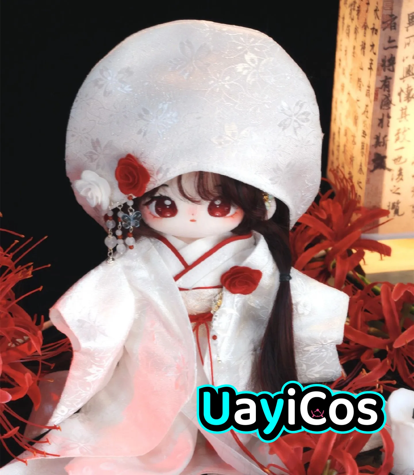 

Fairy Princess li ke Long Wig Hair No Attributes Monster Stuffed 30cm Long legs Plushies Plush Cotton Doll Body Toy For Kids Gif