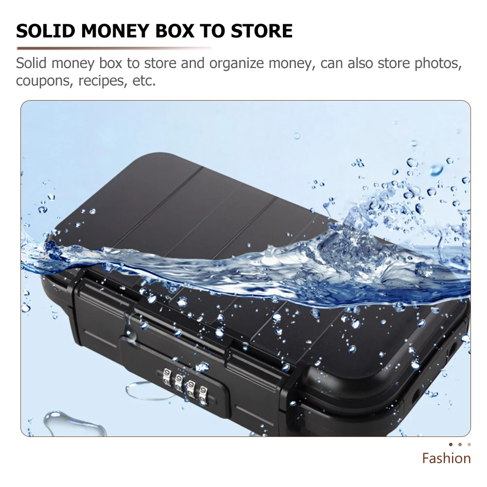 Travel Beach Storage Box Safe for Valuables and Phone Portable Stable Money Case