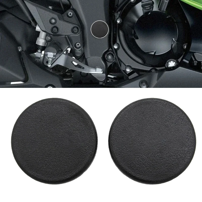 Para kawasaki versys 1000 z 1000 sx z1000 ninja 1000 ninja1000 versys1000 tampas de extremidade do quadro buraco capa tampas plug decorativo
