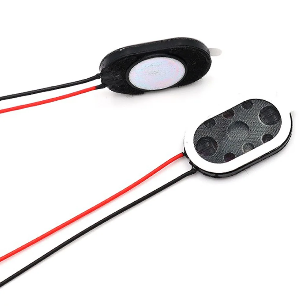 5 قطعة/الوحدة 8 أوم 1 واط صوت صغير القرن موصل 2415 هاتف لوحي مايكرو المتكلم 24 × 15 مللي متر البيضاوي المتكلم مع سلك 60 مللي متر لاردوينو #1