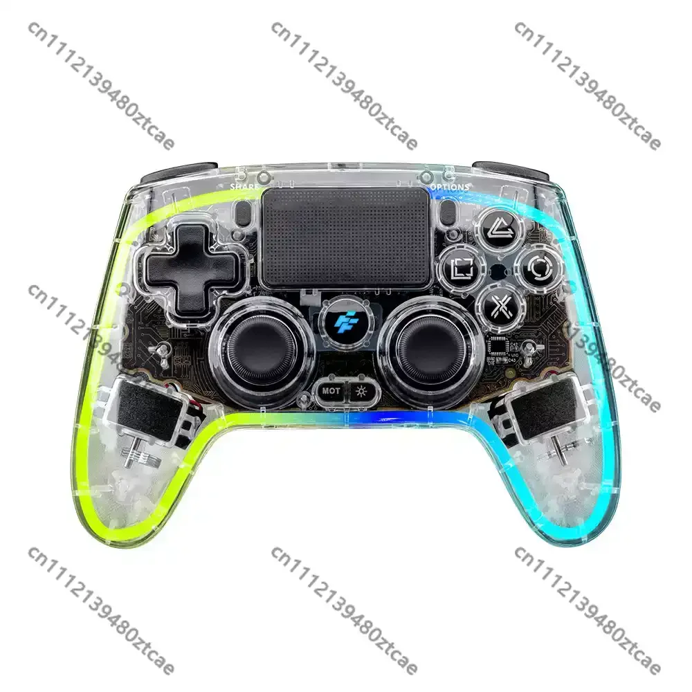 Transparent Wireless Game Controller Gaming Gamepad Compatible With PC Game Consoles E-sports Hardware Accessory