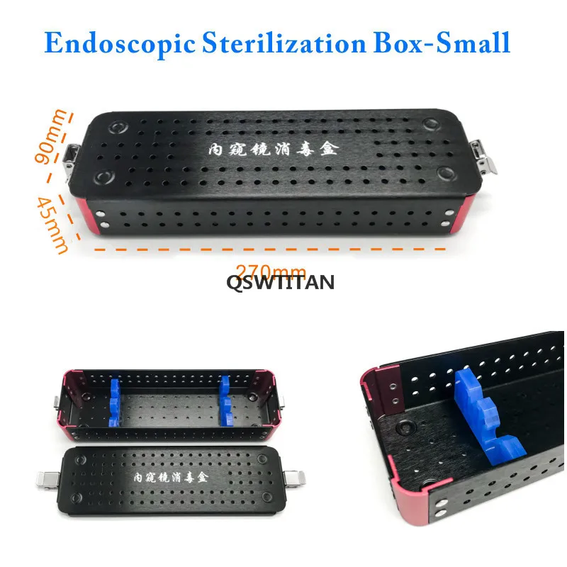 Endoscopic Disinfection Box Arthroscope Nasal Sinus Mirror Large /small Otoscope Sterilization Box