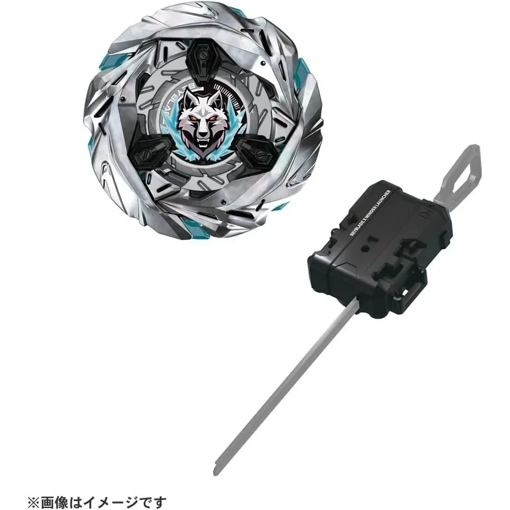 Original Takara Tomy Beyblade X UX-08 Starter Silver Wolf 3-80