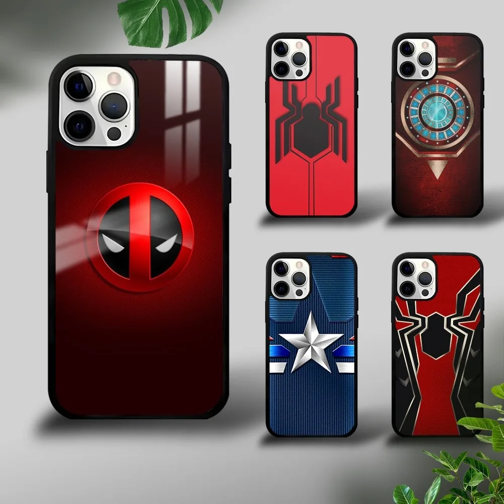 

Iron Man Arc Reactor Phone Case For iPhone 16 15 14 13 12 11 Pro Xs Max Mini Plus Celulares Hard Funda