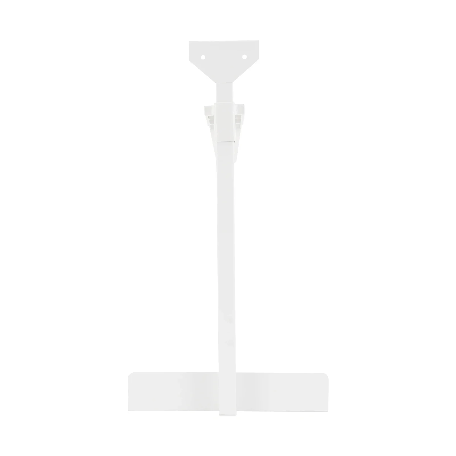 PC-Halterung, PC-Wandhalterung, verstellbarer PC-Halter, PC-Halter unter dem Schreibtisch bis 30 kg, Weiß – Detail 8