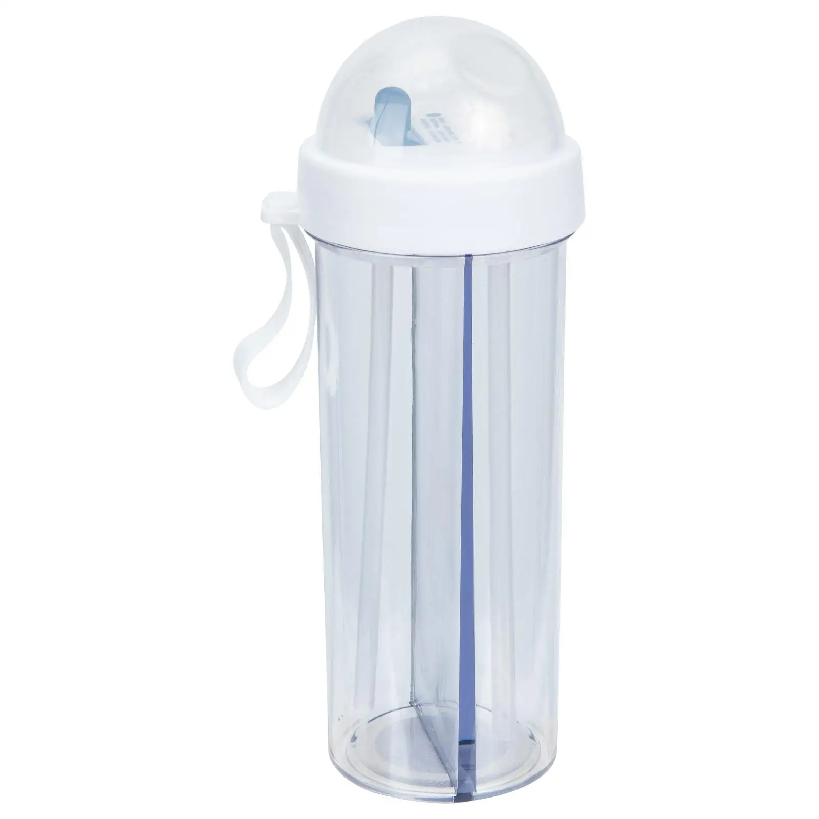 

Double Drinking Glass Dual Cup Water Bottle Straw Use Sports Bottle Fashionable Creative Design Holds Coffee Tea Milk Hot