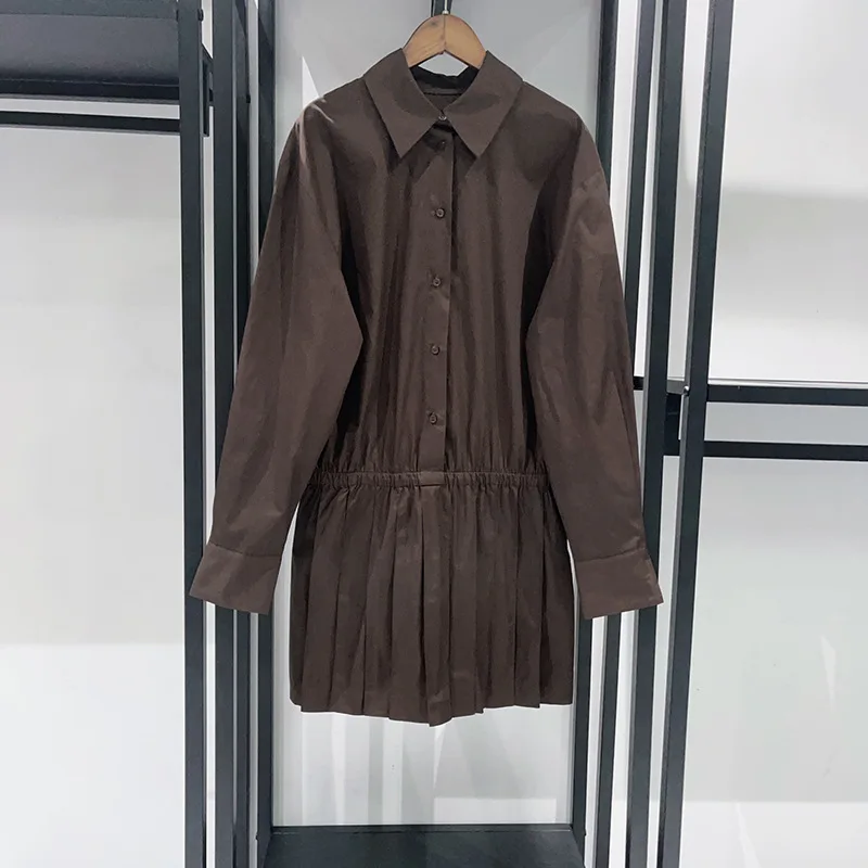 2025 Neues 2-in-1-Set mit kurzem Kleid, Tweed-Rock und Hemdkleid