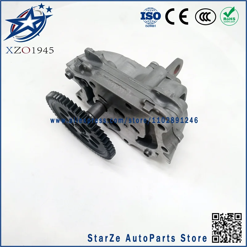 Pompa Oli Kopling Ganda Transmisi Otomatis MPS6 6DCT450 dengan Gear, Cocok untuk Transmisi DSG 6-percepatan Ford, Volvo, Dodge