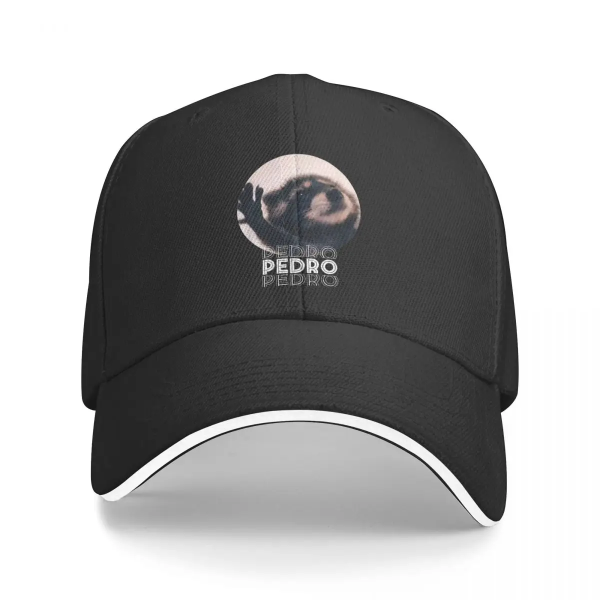 2024 Nieuwe Baseball Caps Pedro Pedro Wasbeer Grappige Meme Accessoires Mannen Vrouwen Golfpet Casual Schattige Dier Zonnekap