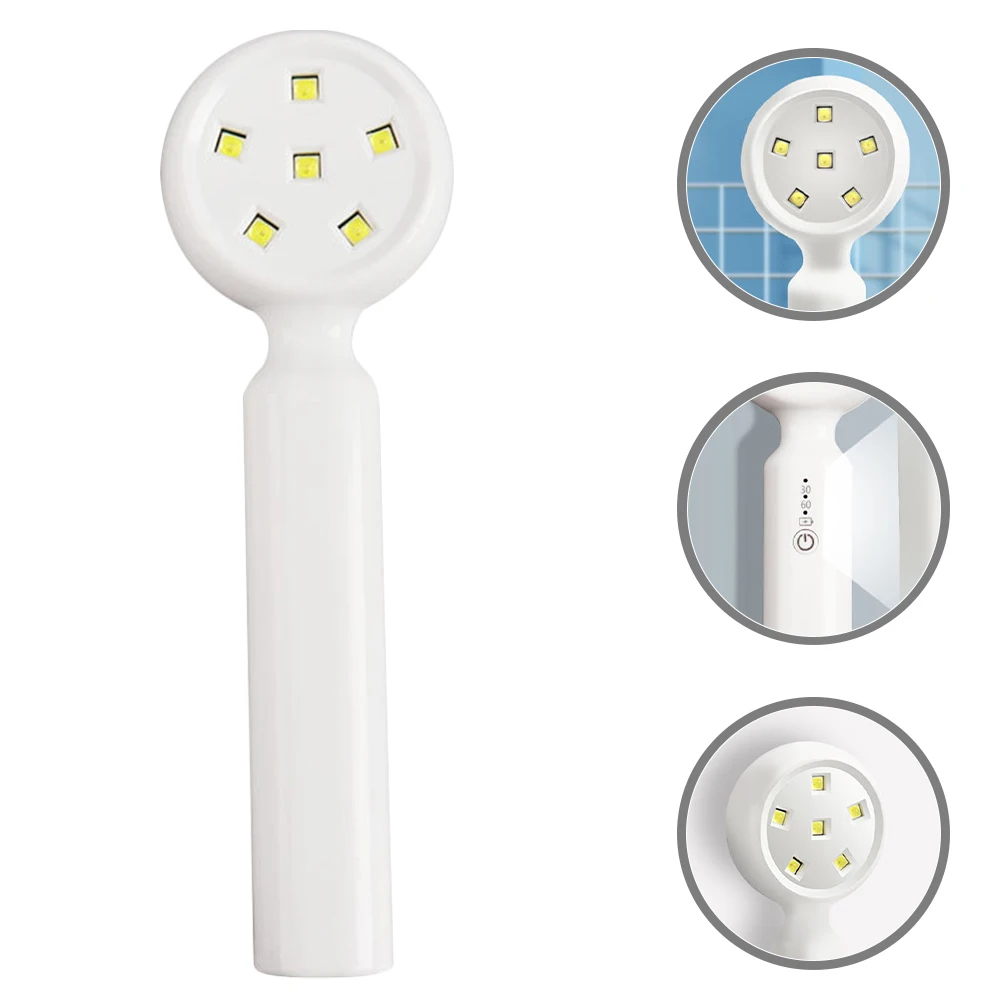 ハンドヘルドネイルランプ ポータブルドライヤー LEDライト ジェルネイル 小型 軽量 速乾 UV LEDランプ 家庭用 サロン用 ジェル対応