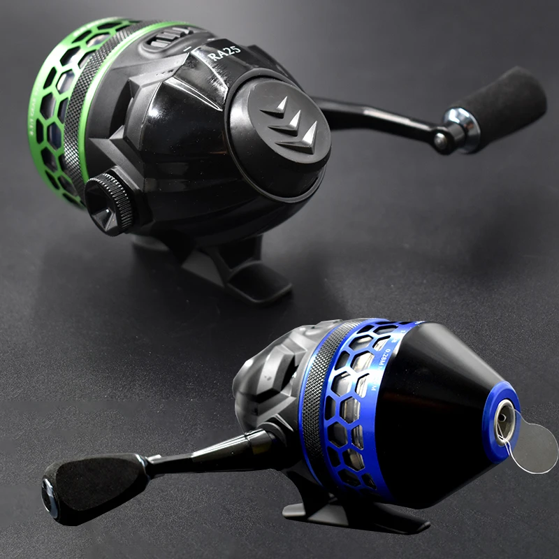 Slingshot Fishing Reel 1+1BB Shooting Fish Closed CNC Reel with Line Outdoor Hunting Fishing Reel