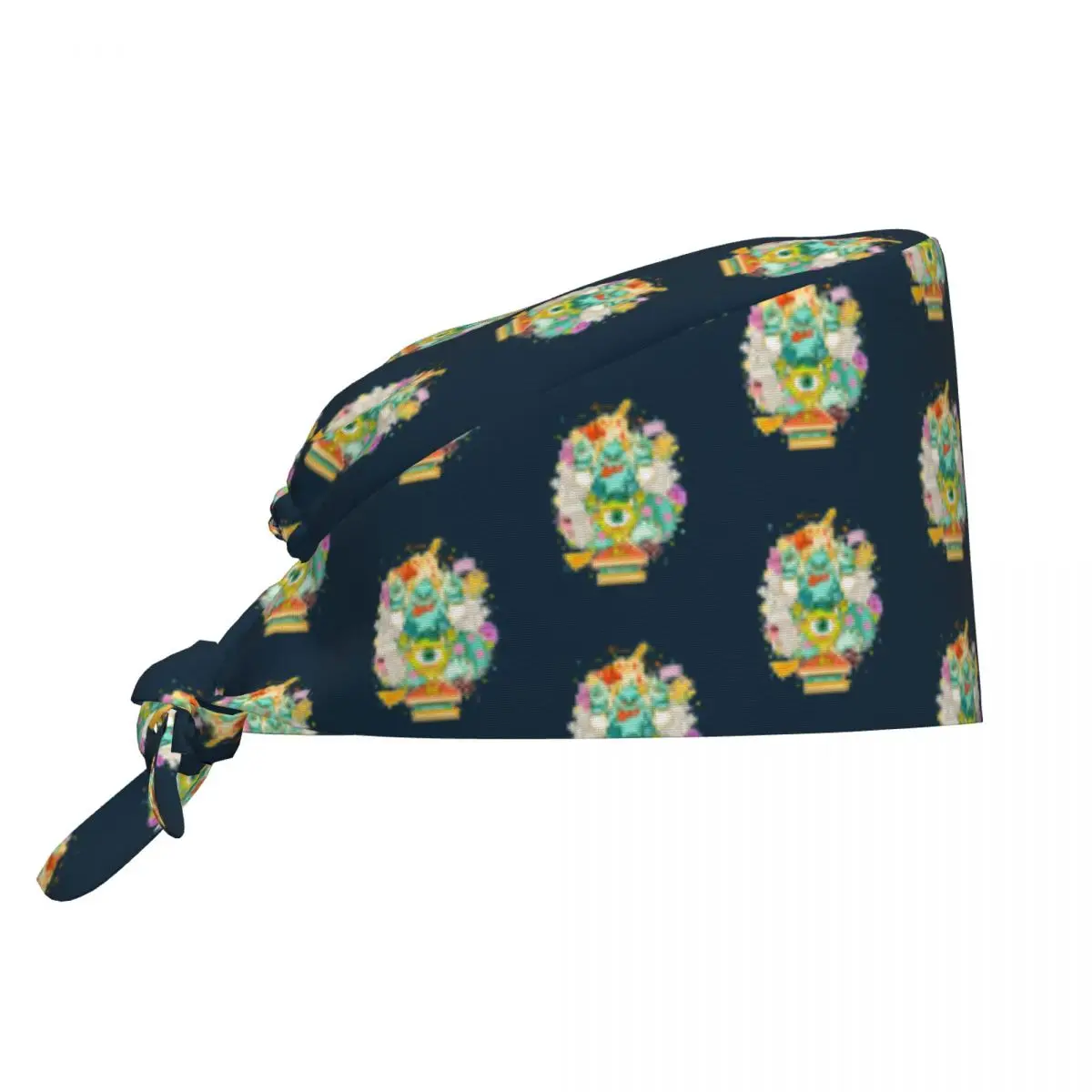 

Custom Monsters University Breathable Nursing Work Cap Surgical Caps Unisex Nurse Medical Scienc Scrubs Hat Medical Surgical