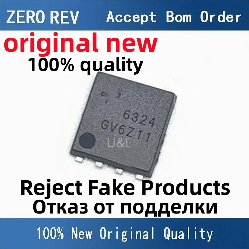 5Pcs 100% New AON6324 6324 AON6354 6354 AON6358 6358 DFN-8 DFN8 MOS FET Brand new original chips ic