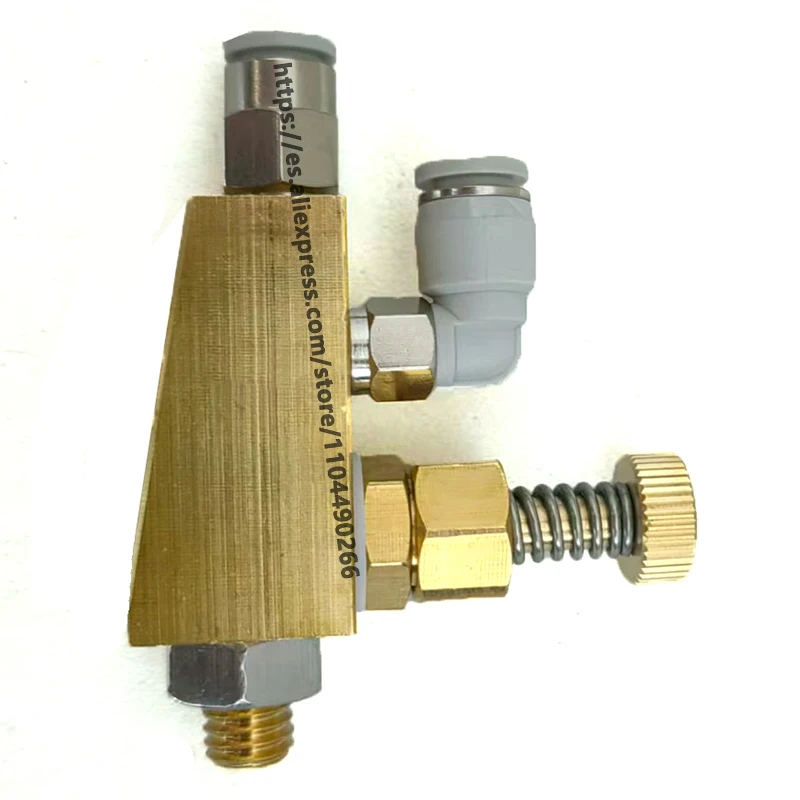 

5-10 Microns Brass Adjustable Siphon Air Atomizing Nozzle Edge Banding Machine Cleaning Device Mist Spray Nozzle 6MM 8MM