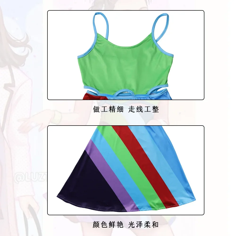 goodGirl Dream Trenta Cosplay Abito verde con fionda Film 13 Going on 30 personaggi Cosplay