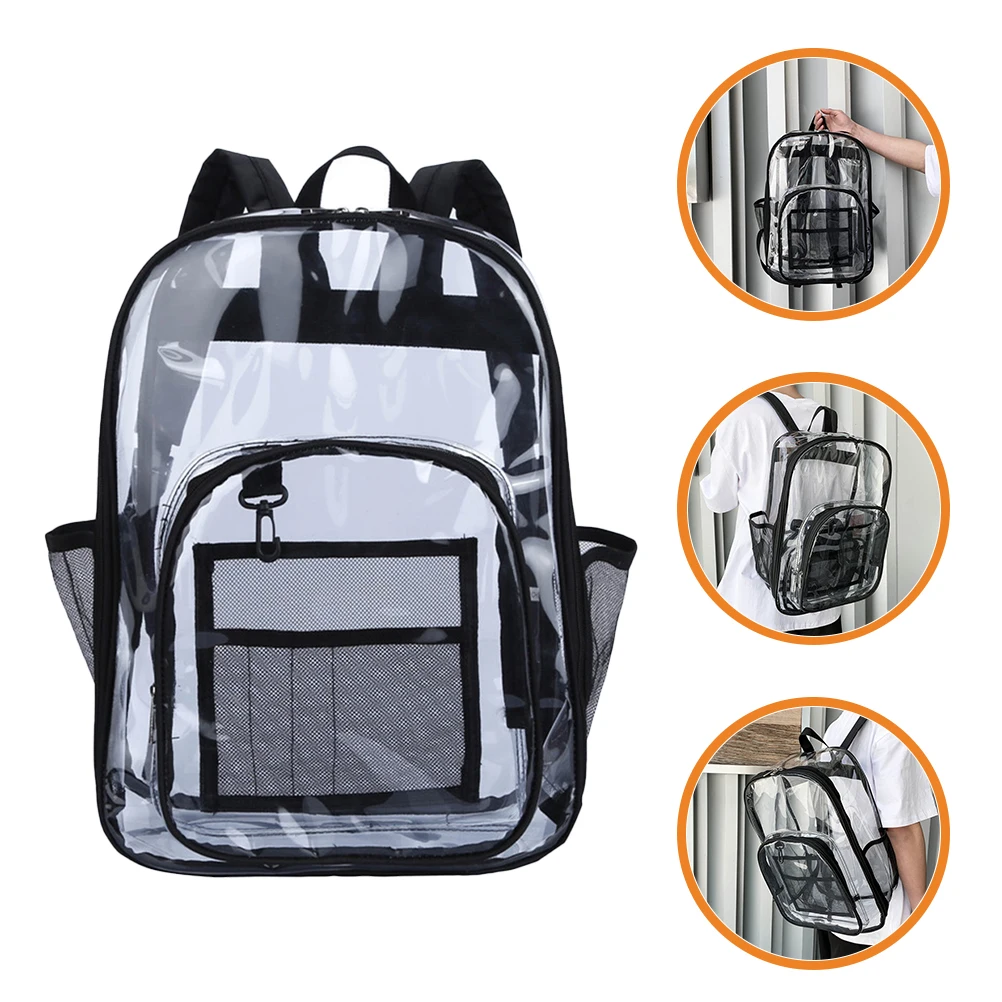 Waterproof Students Schoolbag Portable Pc Material Backpack Adjustable Straps Casual Travel Outdoor Multipurpose Storage Bag