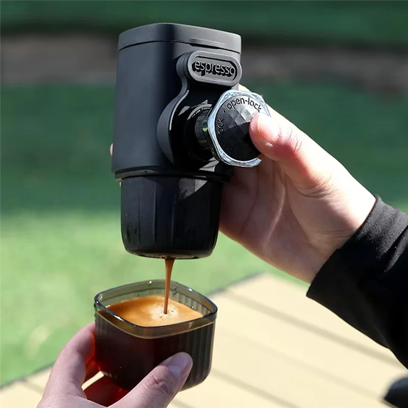

IALJ-Portable Coffee Machine Small Outdoor Ground Coffee Machine Coffee Machine For Travel & Camping