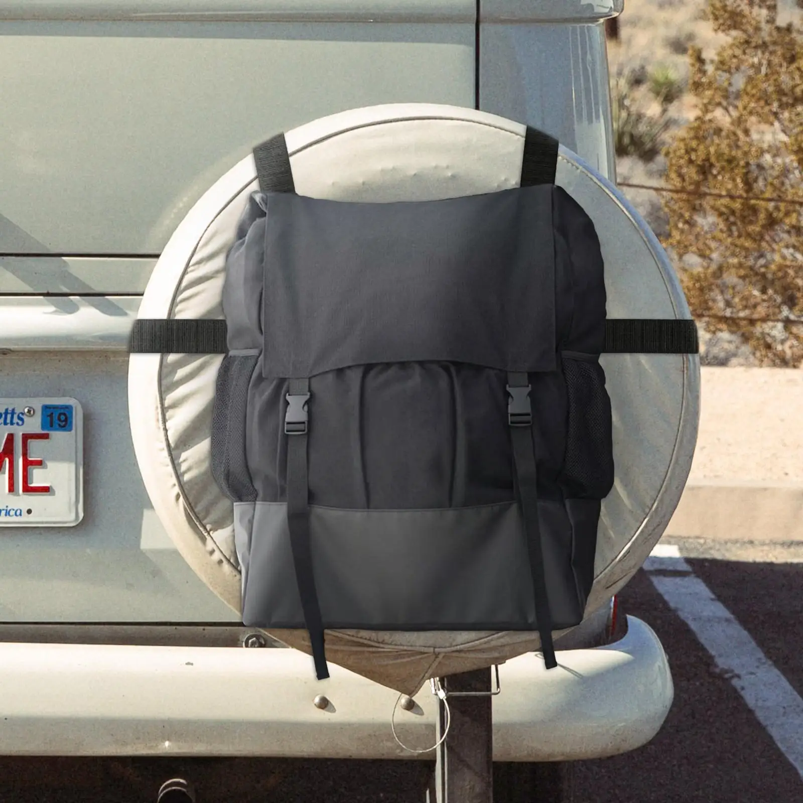 

Держатель мешка для мусора на запасное колесо, большая сумка для хранения грузов с шинами до 40 дюймов