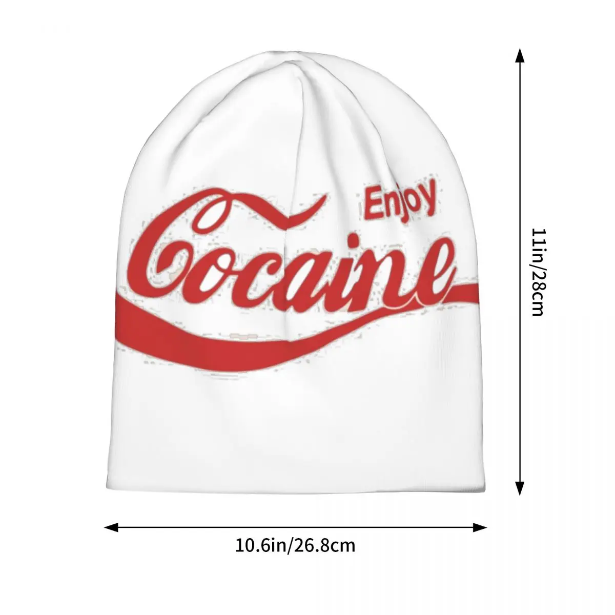 หมวกบีนนี่ทรงสกัลลี่ลายโคเคน ให้ความอบอุ่นในฤดูใบไม้ร่วงและฤดูหนาว เหมาะสำหรับกิจกรรมกลางแจ้ง หมวกไหมพรมสำหรับผู้ใหญ่ทุกเพศ