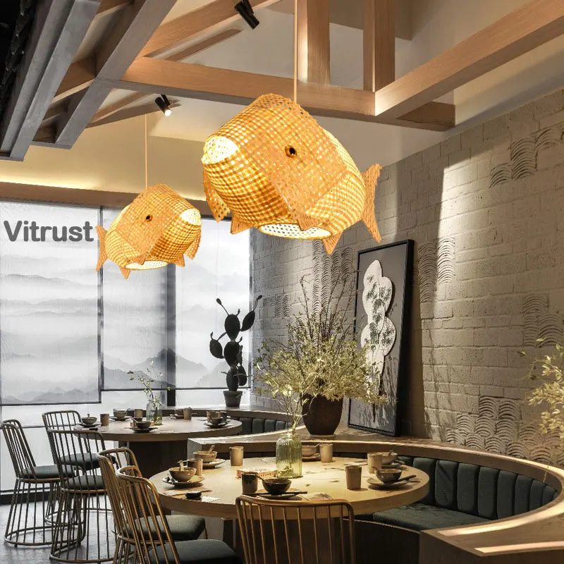 Modern Creative fish shape pendant light creative Led Pendant Lamp for Dining room Living Room Kitchen