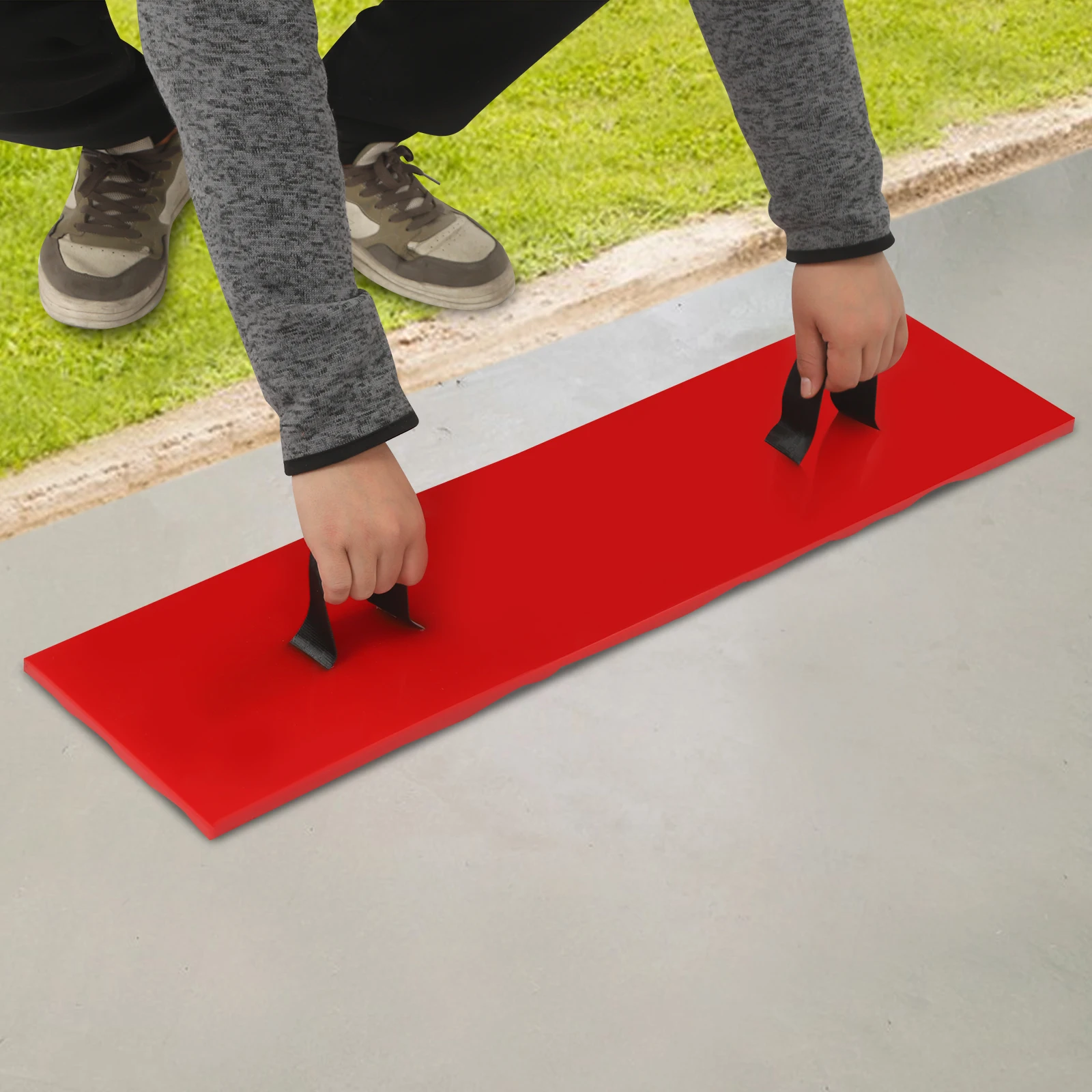 

Modern Manual Stone Red Concrete Mold, Concrete Texture Mat, Cement Texture Mold